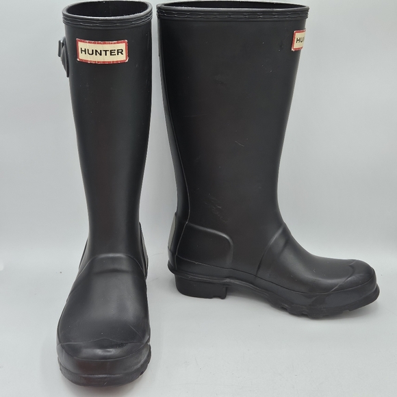 Hunter original nebula rain boots size 3 black - Picture 10 of 15